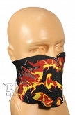Maska neoprenowa - Biker Mask - Ogień 2