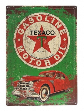 Tablica metalowa Texaco - 43x30 cm