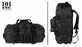 Torba z szelkami - Tactical Weekender Bag - 80L - czarna