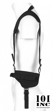 Kabura uniwersalna naramienna Predator - czarna