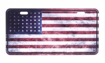 Tablica rejestracyjna - US 48 Star Flag