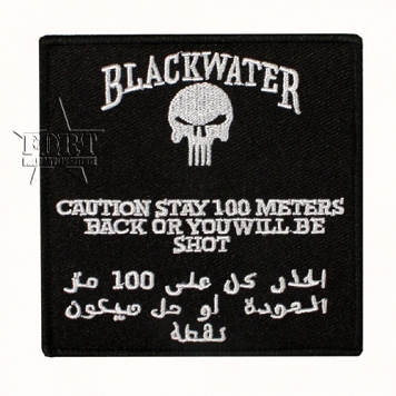 Naszywka Blackwater - Stay Back 