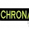 Naszywka OCHRONA - fluo żółta - 12 x 3,5 cm