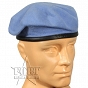 Beret tłoczony - błękitny - używany