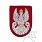 Orzełek na beret - Bordowy - mały