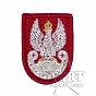 Orzełek na beret - Bordowy - mały