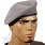 Beret czeski - tłoczony - szary - nowy