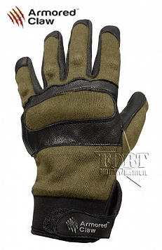 Rękawiczki taktyczne - Armored Claw Smart Flex - zielone