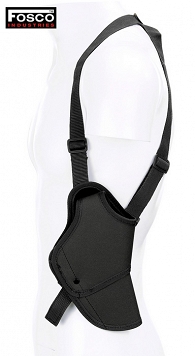 Kabura uniwersalna naramienna De Luxe - czarna