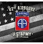 Flaga USA - 82nd Airborne Division - 100x150cm - WW II Series