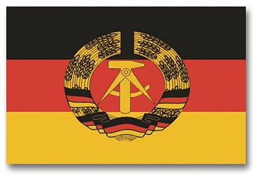 Flaga - DDR - 90x150cm
