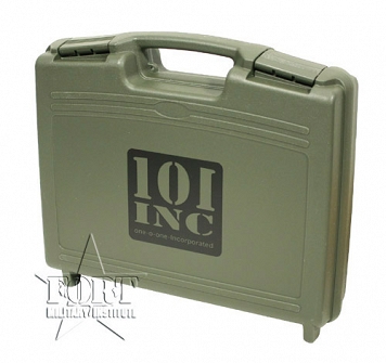 Skrzynka na 2 pistolety - Pistol Case - zielona