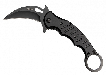 Nóż KARAMBIT sprężynowy - BSH Adventure - N-059A