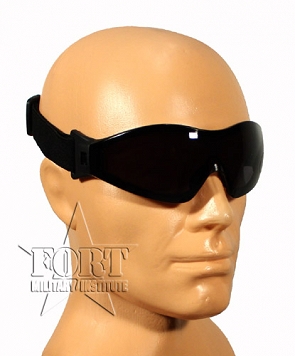 Gogle spadochronowe Commando-Para - ciemne