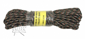 Linka Utility Rope - woodland, 7 mm, 15 m