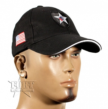 Czapka - 2nd Infantry Division, WWII Series - czarna