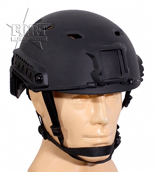 Kask taktyczny - US Fast Para - ASG - czarny