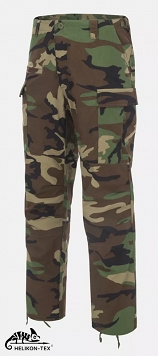 Spodnie BDU Mk2 - ripstop - woodland - Helikon
