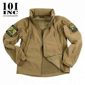 Bluza Soft Shell Jack Tactical - 101 Inc - piaskowa