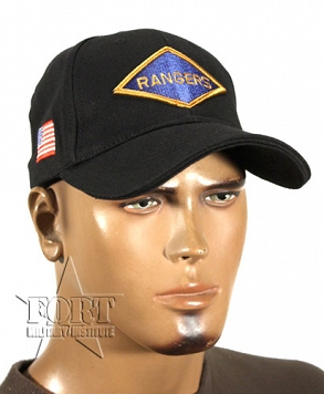 Czapka - Rangers, WWII Series - czarna