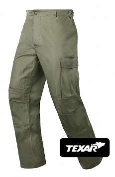Spodnie BDU - zielone - ripstop - Texar