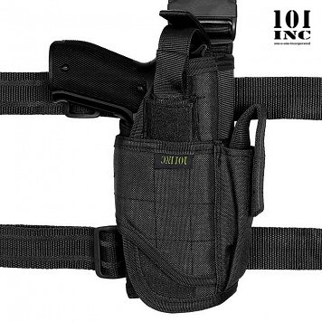 Kabura udowa, rozkładana - 101 Inc - czarna