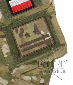 Stopień Multicam - Podpułkownik - na rzep