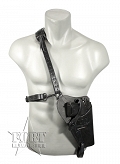Kabura naramienna Colt M1911 - Pistol, Holster M7 - replika - czarna