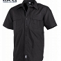 Koszula taktyczna Strike - teflon - krótki rękaw - czarna