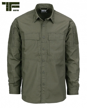 Koszula TF 2215 Delta One - długi rękaw - zielona