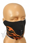 Maska neoprenowa - Biker Mask - Ogień 1