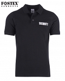 Koszulka Polo Stretch - SECURITY - czarna