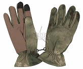 Rękawiczki taktyczne ocieplane - neopren - A-TACS FG camo