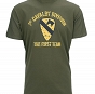 Koszulka - 1st Cavalry Division - zielona
