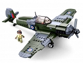 Samolot brytyjski - seria Druga Wojna - klocki (B0712)