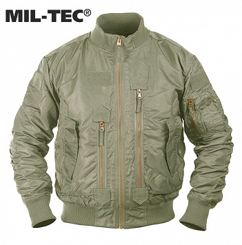 Kurtka lotnicza - US Tactical Flight Jacket - Mil-Tec - zielona
