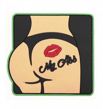 Naszywka 3D - Kiss My Ass