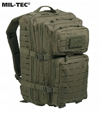 Plecak Assault Large 36L - zielony - laser cut - Mil-Tec