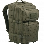 Plecak Assault Large 36L - zielony - laser cut - Mil-Tec