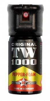 Gaz obronny - TW 1000 - strumień - piana - 40 ml