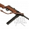 Pistolet maszynowy MP 41 (Schmeisser) z paskiem - replika