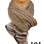 Szalik z siatki - Netting Scarf - coyote