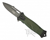 Taktyczny nóż składany - Snake  - zielony