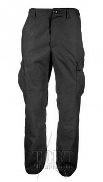 Spodnie BDU - czarne - ripstop - Teesar