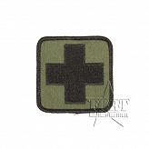 Naszywka na torbę medyczną zielona - mała