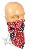 Bandana na gumce 3 w 1 - flaga USA