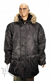 Kurtka Alaska N3B - czarna 