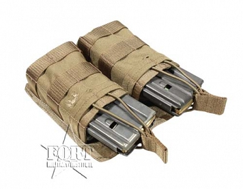Ładownica M 4/M 16 - TT 2 Single Mag Pouch, podwójna - khaki