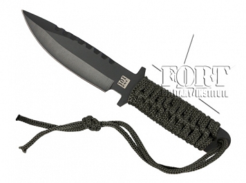 Nóż taktyczny Combat Knife Recon 7" - A - czarny