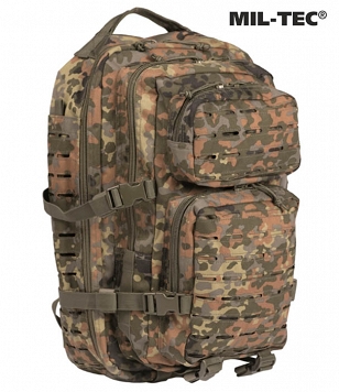 Plecak Assault Large 36L - flecktarn - laser cut - Mil-Tec